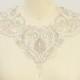 Made to order - Crystal Neckline, Bridal accessoires, Bridal cape, Wedding jewelry, Rhinestone neckline, swarovski Neckline, crystal lace