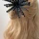 Stunning Handmade Feather Fascinators Trim Millinery Feather Flower Wired Mount Hair ornaments for Wedding Formal Party 1 Piece