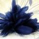 Feather headpiece,Plume Mount, Millinery Feather, Handmade Feathers Hat Trim Customized for Millinery, Fascinators & Crafts, 1 Piece
