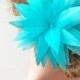 Handmade Millinery Feather Trim Feather Flowers Hat Edge Craft with Wired for Fascinators Bridal Headpieces Color Customized