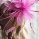 Fascinators Feather Flower Millinery Feather Mount Handmade Feather Craft for Wedding Occasion Cocktail Party 1 Piece