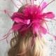 Womens Feather Feather Mount,Millinery Feather Flower Decoration Feathers Craft for Hat Trim,Millinery, Fascinator 1 Piece
