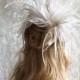 Fluffy Feather Mount Fancy Millinery Feather Commercial Feather Flower for Bridal Veil Dance Costume Fascinators 1 Piece