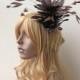 Customized Decoration Feather Flower Millinery Hat Trim Handmade Feathers Craft for Headpiece Fascinators 1 Piece