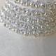 Rhinestone Crystal Trimming Diamante Belt Iron on Appliques for Wedding Dress Straps Sash Belt Headband Custom length