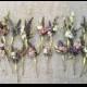 Dried Flower Hair Pins for Brides, Bridesmaids, Flower Girls, Flower Fairies and those that love to wear Flowers in their hair