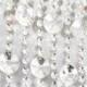 3 FT. Sun Disk Glass Crystal Garland Hanging Crystals Fen Sui Crystal Centerpieces Wedding Floral Arrangement Chandelier Crystals Wholesale