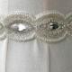 Bling Chunky Rhinestone Belt Applique, Hot Glued Crystal Beaded Trims,Sparkling Accent for Wedding Dress Belt Prom Sash Belt