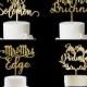Wedding Cake Topper, Mr and Mrs Wedding Cake Topper, Custom Cake Topper for Wedding, Wedding Cake Topper, Wedding Cake Toppers, Cake Topper