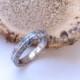 Engraved Deer Antler Ring and Titanium, Personalized Wedding Band, Engagement Ring, Bone Ring, Antler Ring, gift for hunters