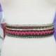 Green and pink sash belt, Bridal sash, Wedding belt, Embroidery sash belt, Jewerly belt, FB-001