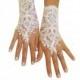 Ivory lace gloves bridal wedding gloves lace gloves fingerless gloves