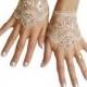 Light beige, Black, white, ivory, pink, Wedding gloves bridal gloves fingerless lace gloves beaded pearl and rhinestone 262