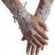 Bridal gloves, ivory lace gloves, fingerless gloves, beaded gloves, bridal accessories, wedding shower, beach wedding, boho wedding