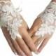 Ivory Wedding gloves, french lace gloves, bridal gloves, lace gloves, fingerless gloves, ivory glove, bridal shower, gloves lace, wedding