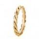 14k gold twisted wedding band woman, 14k gold twisted stacking ring