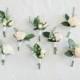 Boutonniere, Wedding Flowers, Silk Flowers, Wedding Boutonniere, Silk Flower Boutonniere, Flower Boutonniere, The Faux Bouquets