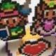 Legend of Zelda 8-Bit Pixel Wedding Cake Topper