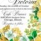 Wedding invitation set yellow lemon hibiscus tropical flower hawaii aloha luau PDF 5x7 in wedding invitation maker