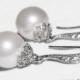 White Pearl Bridal Earrings, Wedding Earrings, Swarovski 10mm Pearl Earrings, Classic Pearl Drop Earring, Bridesmaids, Wedding Pearl Jewelry