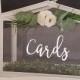 Wishing Well "Cards" Decal  only - Wedding Signs