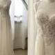 Custom Wedding Dress Lace Wedding Dress Boho Style Wedding Dress Beach Wedding Dress Bridal Gown Custom Evening Dress Ivory Wedding Dress