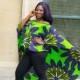 African Clothing For Women Purple And Green
