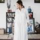 Alicia Simple Sleeves Dress - Simple Silk Dress - Minimalist Dress - Shirt Dress