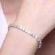 Cubic Zirconia Tennis Bracelet, Bridal CZ Link Bracelet, AAA High Quality Crystal Jewelry, Diamond Color bracelet , Bridemaids Gift