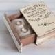 Ring bearer box, personalized ring box, Wedding ring box, Unique wedding box, Engagement ring box, Jewellry box Wedding ring holder Book box