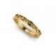 Womens wedding band 14k gold solid