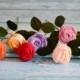 Handmade knitted Rose Flowers, Knitted Roses, Knitting pattern for Roses, Knitted flowers, Floral display, knitted Flower gift for her