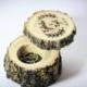 Rustic personalized Ring Box & natural green moss, Engraving ring box, wedding ring box, wood ring box,engagement ring box ~ Acacia tree