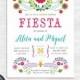 Fiesta couples shower invitations / fiesta invitation / wedding shower invites / INSTANT DOWNLOAD / Printable, Editable Template