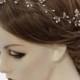 Star Wedding Hair Accessory, Star Bridal Headpiece, Delicate Star Hair Vine, Silver Star Hair Accessory, Gold Star Bridal Hair Wreath