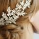 Crystal hair piece Wedding headpiece Crystal Wedding hair accessories Bridal hair comb Rhinestone headpiece