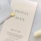 Gold Foiled Translucent Vellum + Card Wedding Invitation with Premium Envelope - SEE DETAILS BELOW...