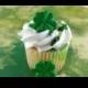 Edible Fondant Four Leaf Clover-Fondant Shamrock-Set of 12-Cake/Cupcake Decorations, Cake Topper, Cloverleaf Cupcake Topper, St. Patrick's