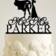 Superman and Bride Cake Topper, Super Hero Cake Topper for Wedding, Personalized Wedding Cake Topper with Mr and Mrs
