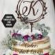 Wedding Cake Topper Letter cake topper K, Unique Cake Topper, Monogram Cake Topper, Initials Cake Topper Single Letter, Personalised Topper