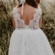 White Flower girl dress, long sleeve flower girl, baptism dress, rustic flower girl, First Communion dress, flower girl dress