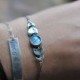 phases bracelet, celestial jewelry, moon bracelet, phases of moon, moonstone bracelet, phase jewelry, moon bracelet, waxing moon