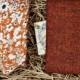 EAST & JO: Orange Tie Mens Ties Mens Gifts Floral Tie Orange Pocket Square Wedding Tie Groomsmen Gifts for Men Wedding Dress Wedding Attire