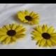 12 Fondant Sunflowers - Realistic and Edible