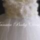 White Christening Dress / White Flower Girl Dress / White Lace Dress / White Vintage Dress