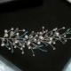 Hair accessories for brides, grey hair vine