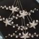 Starfish hair pins, starfish wedding accessories