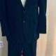 Vintage 1990s Steel Gray Pin-Striped Suit