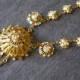 Vintage 1980s/90s Byzantine/Etruscan Revival Necklace