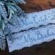 Personalized / Monogrammed Embroidered Wedding and Toss Garters.  Something Blue! Nice Catch, You're Next Garter / Ships within 2 days!